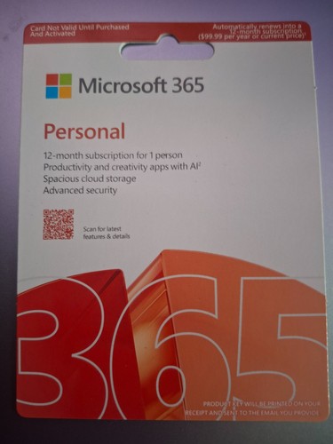 Microsoft office 365 personal - office,