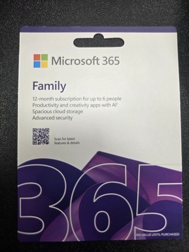 Microsoft 365 family - 365,