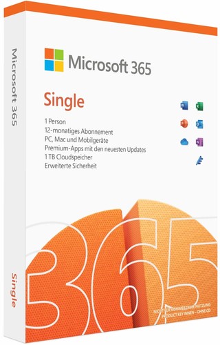 Microsoft 365 single - 365, (de)