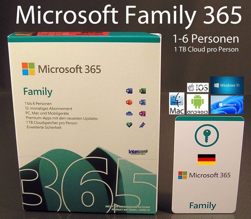 Microsoft 365 family versione - 365,