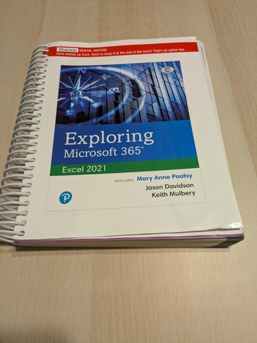 Exploring microsoft 365 - exploring, excel