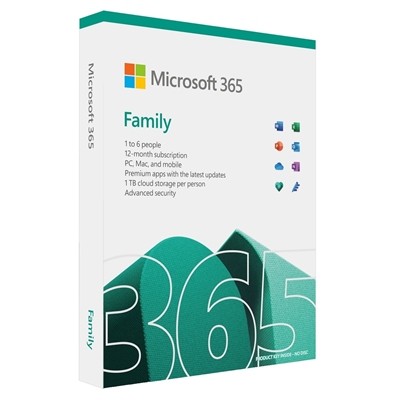 Microsoft 365 family medialess - microsoft,